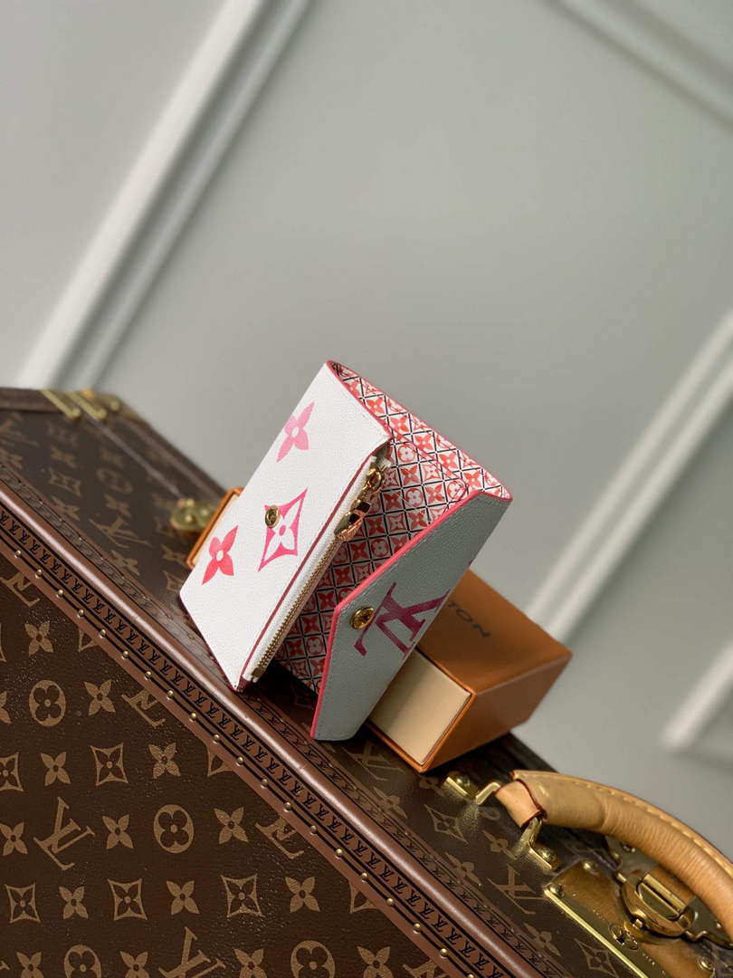 LV M82406 Louis VuittonVictorine Wallet Pink - Default Title - View 3