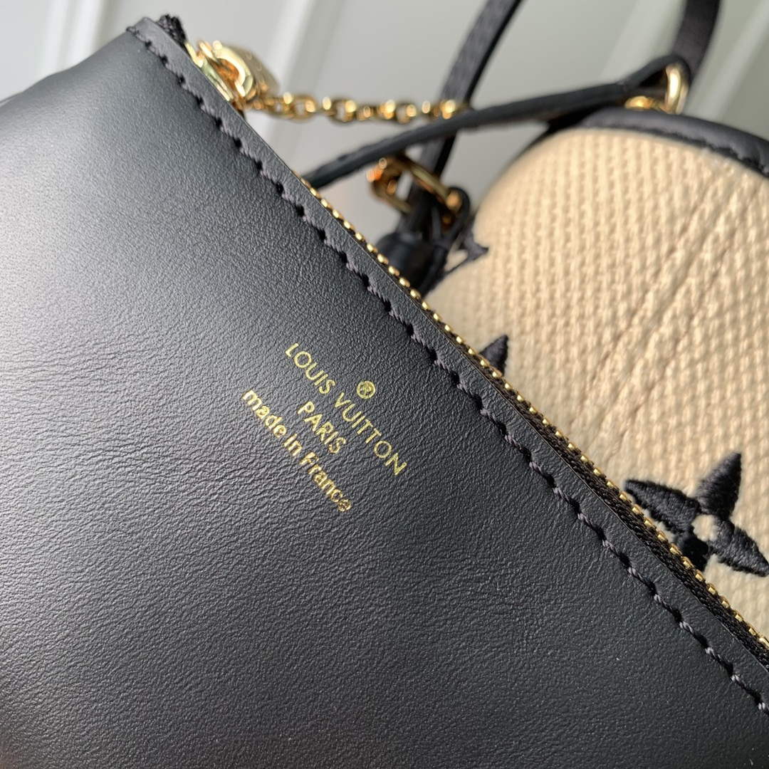 LV M82418 Louis Vuitton Nano Bucket Bag Black - Default Title - View 5