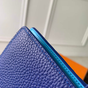 LV M82441 Louis Vuitton LV Vertical Wallet Blue - Default Title - View 8