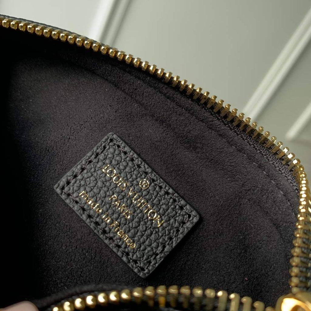 LV M82450 Louis Vuitton Nano Speedy Bag Black