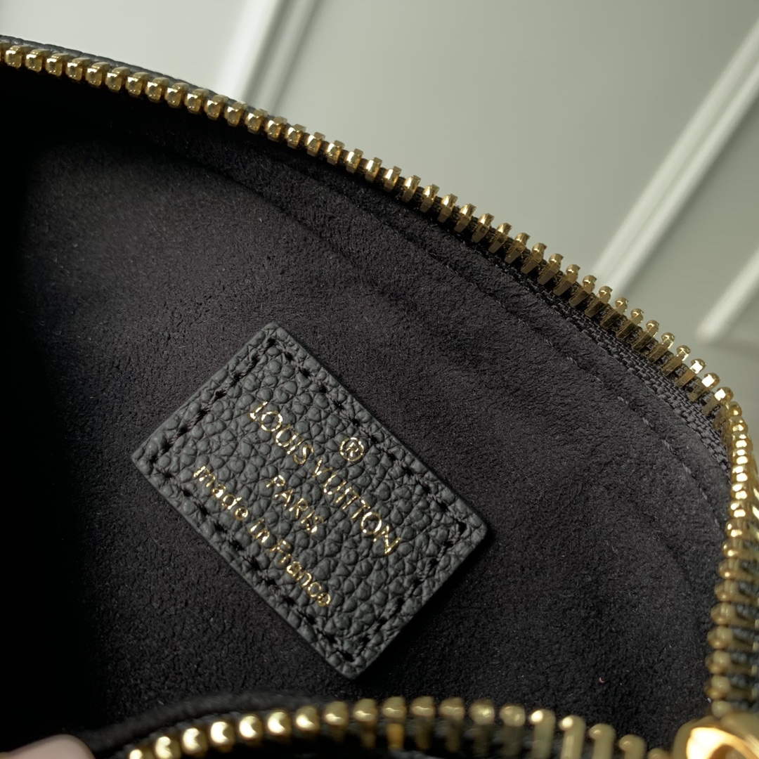 LV M82450 Louis Vuitton Nano Speedy Bag Black - Default Title - View 4