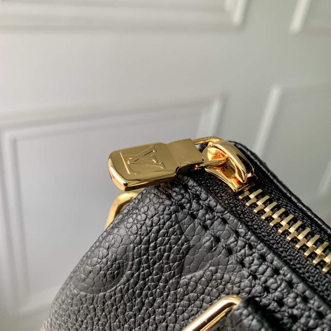LV M82450 Louis Vuitton Nano Speedy Bag Black - Default Title - View 5