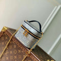 LV M82467 Louis Vuitton Micro Vanity Miniature Bag Blue - Default Title - View 1
