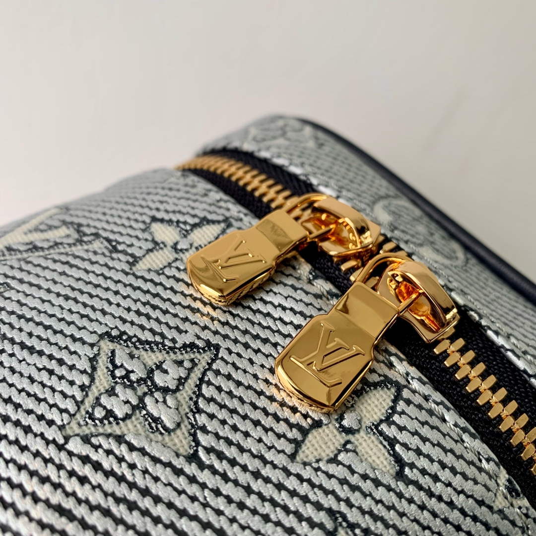 LV M82467 Louis Vuitton Micro Vanity Miniature Bag Blue - Default Title - View 5
