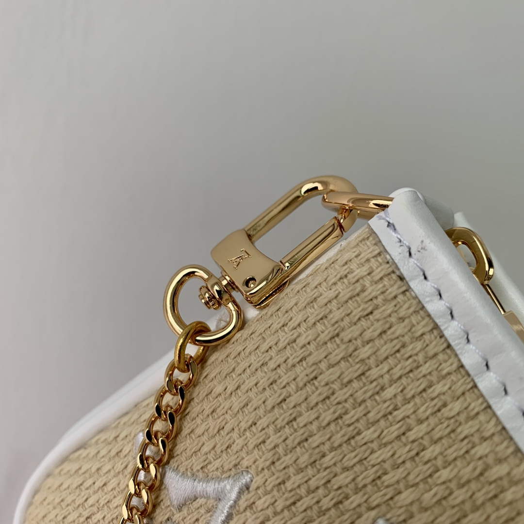 LV M82472 Louis Vuitton Mini Pochette Accessoires White - Default Title - View 6