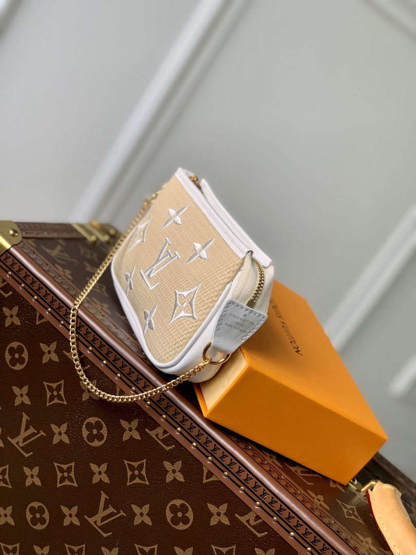 LV M82472 Louis Vuitton Mini Pochette Accessoires White - Default Title - View 7