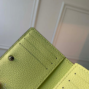 LV M82515 Louis Vuitton Cl¨¦a Wallet Monogram empreinte Matcha - Default Title - View 8