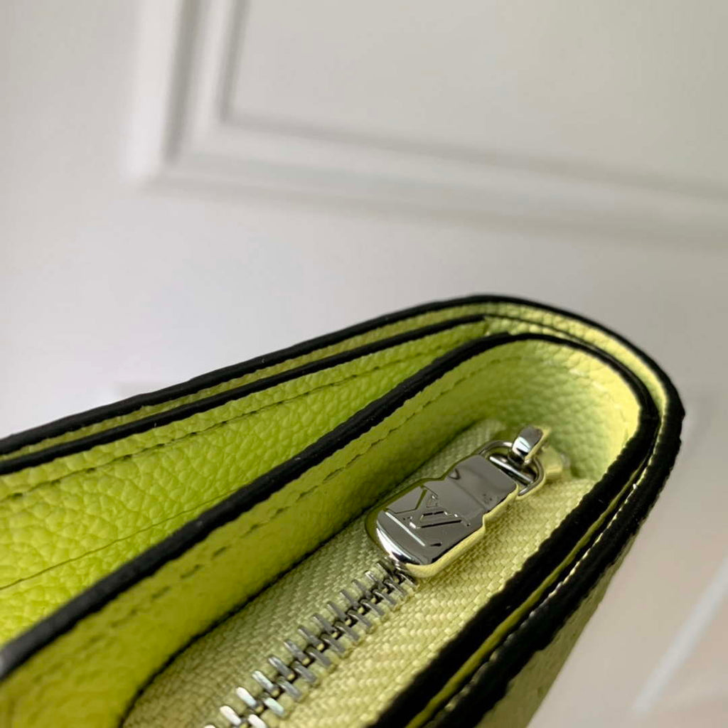 LV M82515 Louis Vuitton Cl¨¦a Wallet Monogram empreinte Matcha