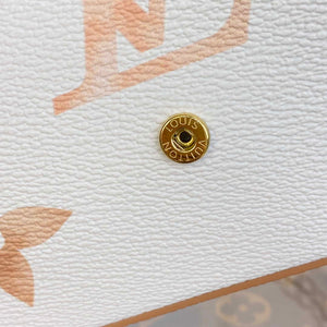 LV M82520 Louis Vuitton Felicie Pochette Monogram Empreinte Bag Beige - Default Title - View 6