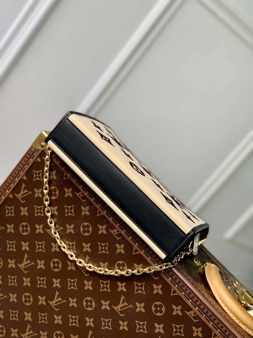 LV M82521 Louis Vuitton Toiletry Pouch On Chain Bag Black - Default Title - View 4