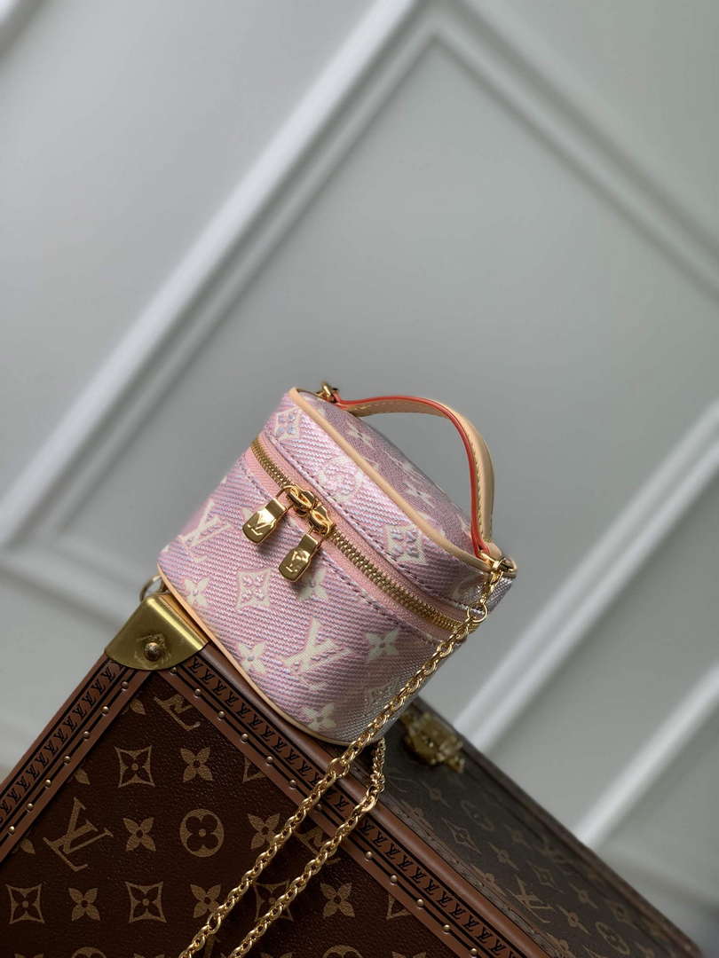 LV M82527 Louis Vuitton Micro Vanity Handbag Pink - Default Title - View 2
