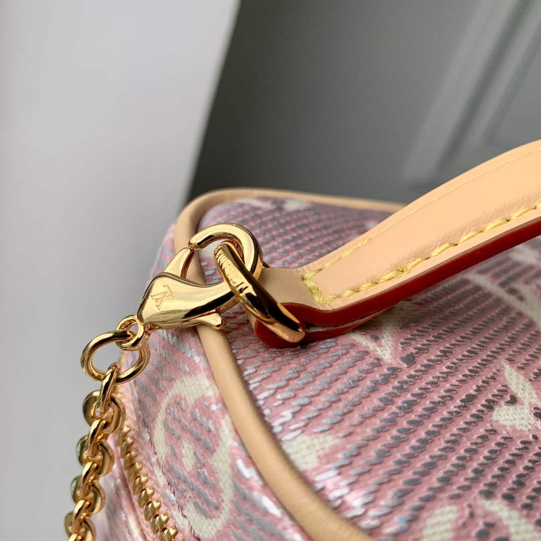 LV M82527 Louis Vuitton Micro Vanity Handbag Pink - Default Title - View 5