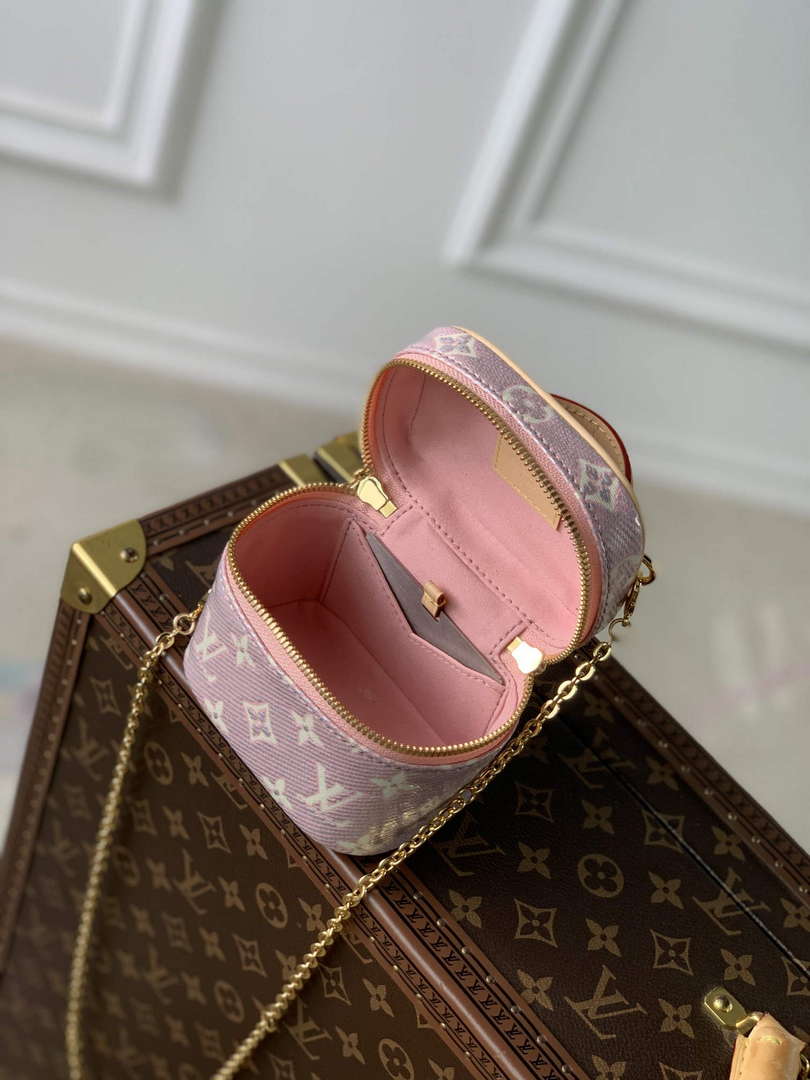 LV M82527 Louis Vuitton Micro Vanity Handbag Pink - Default Title - View 6