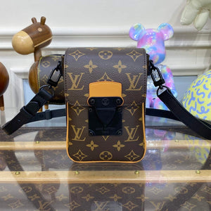 LV M82535 Louis Vuitton S-Lock Vertical Wearable Wallet Radiant Sun - Default Title - View 1