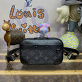 LV M82542 Louis Vuitton Nano Alpha Bag Black - Default Title - View 1