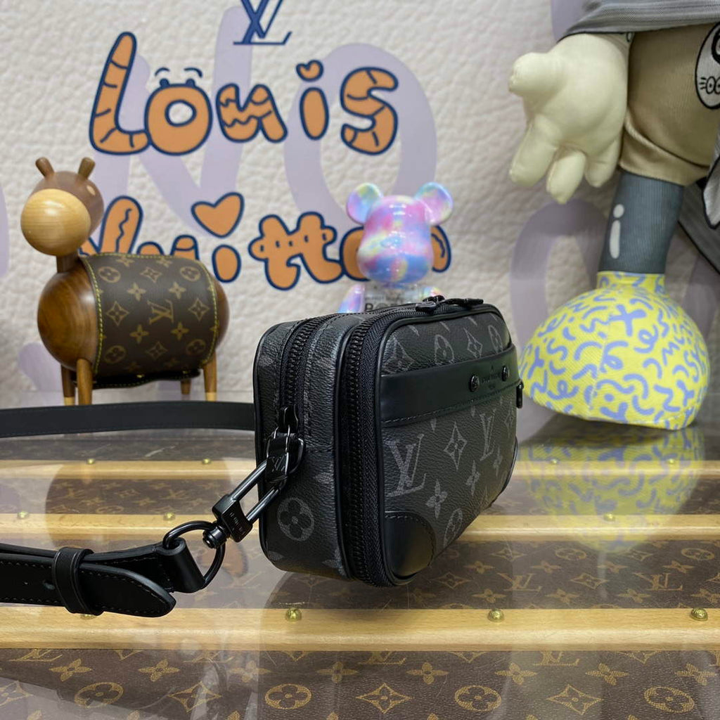 LV M82542 Louis Vuitton Nano Alpha Bag Black