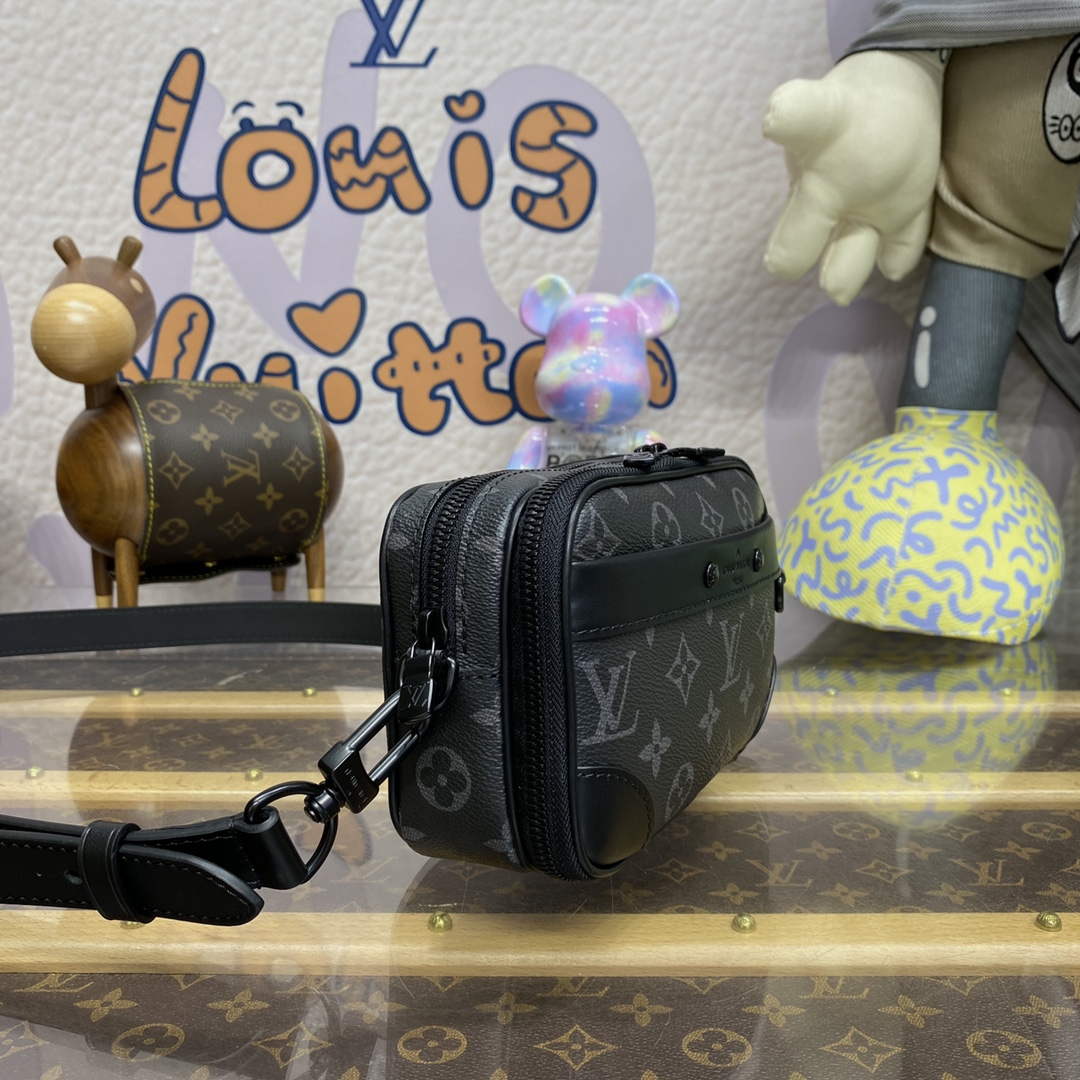 LV M82542 Louis Vuitton Nano Alpha Bag Black - Default Title - View 3