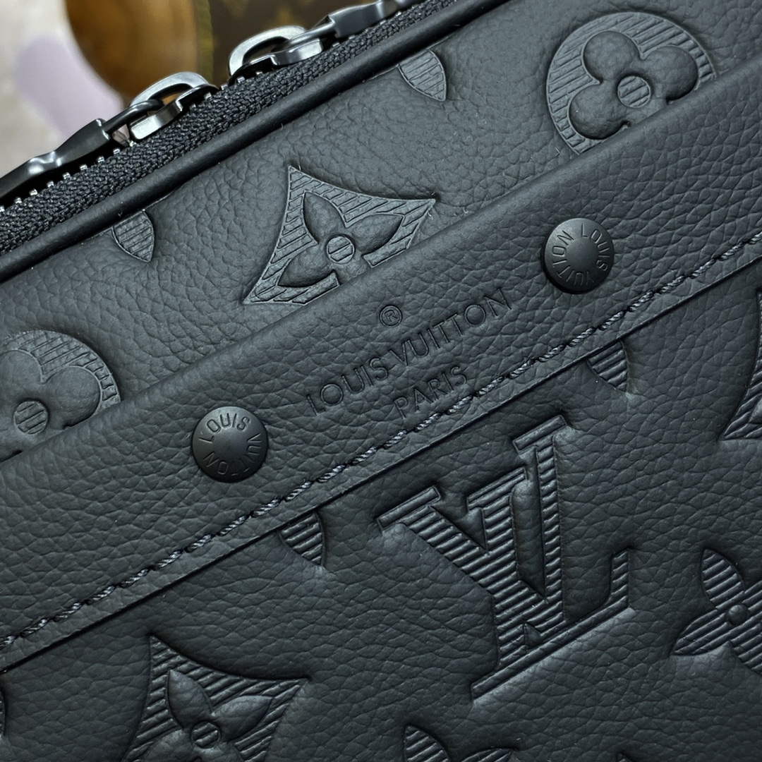 LV M82544 Louis Vuitton Nano Alpha Bag Black embossing - Default Title - View 5