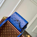 LV M82571 Louis Vuitton Steamer Wearable Wallet Racing Blue - Default Title - View 1