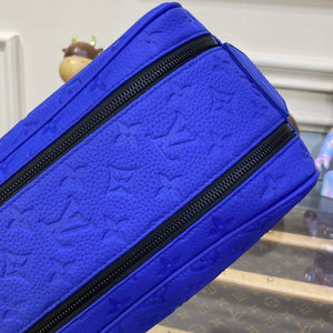 LV M82576 Louis Vuitton Dopp Kit Bag Racing Blue - Default Title - View 5