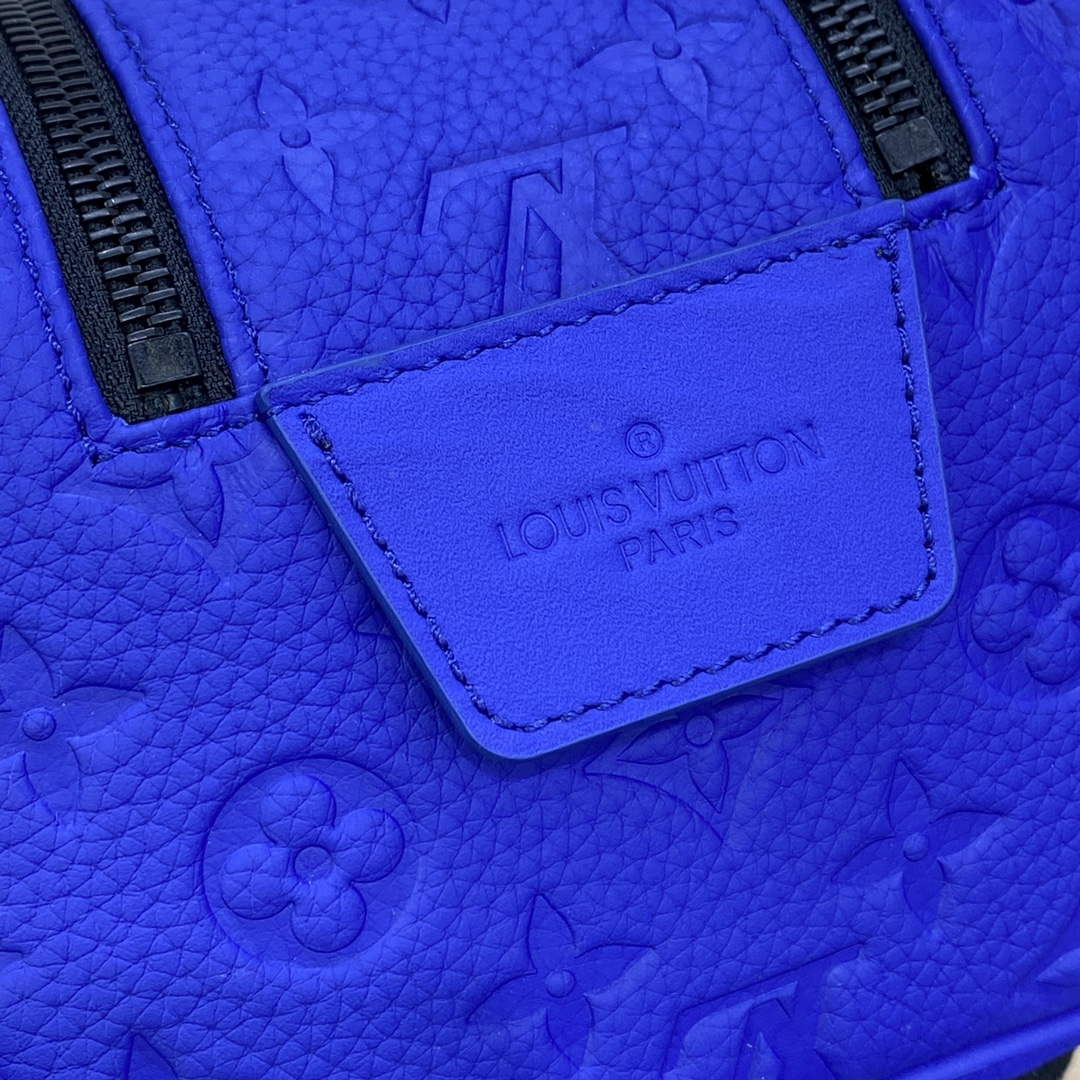 LV M82576 Louis Vuitton Dopp Kit Bag Racing Blue - Default Title - View 6