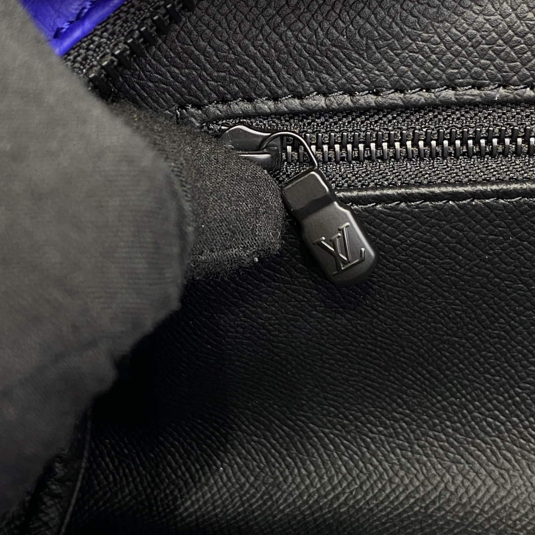 LV M82576 Louis Vuitton Dopp Kit Bag Racing Blue - Default Title - View 7