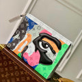 LV M82589 Louis Vuitton Pochette Voyage White - Default Title - View 1