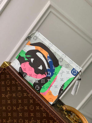 LV M82589 Louis Vuitton Pochette Voyage White - Default Title - View 2