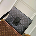 LV M82598 Louis Vuitton Pochette S-Lock Black - Default Title - View 1