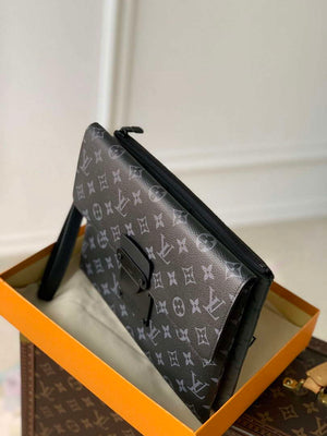 LV M82598 Louis Vuitton Pochette S-Lock Black - Default Title - View 3