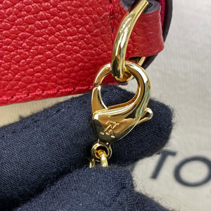 LV M82607 Louis Vuitton Felicie Pochette Monogram Empreinte Bag Red - Default Title - View 6
