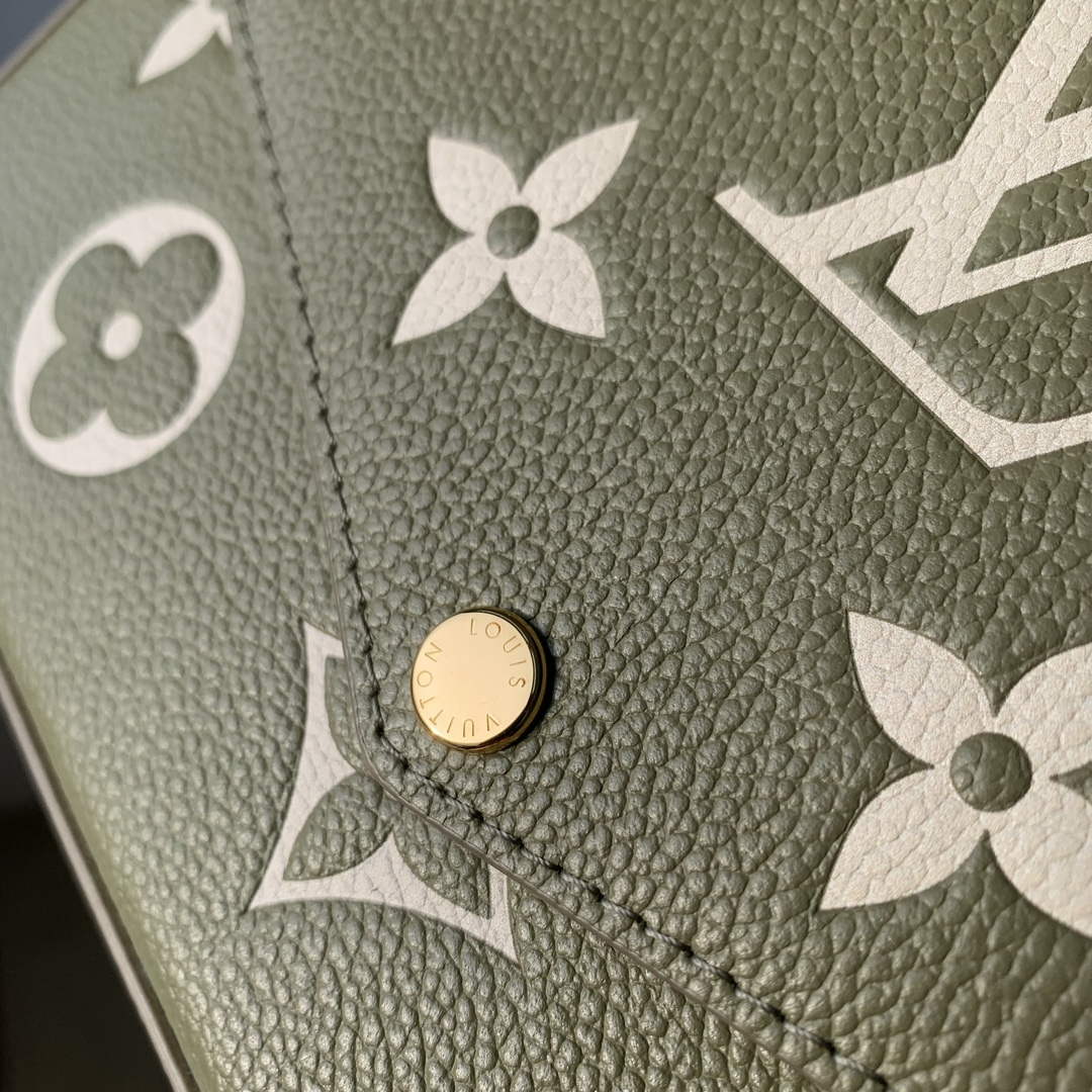 LV M82610 Louis Vuitton F¨¦licie Pochette Bag Grass green - Default Title - View 5