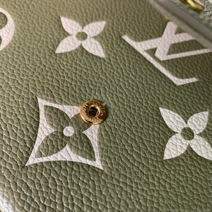 LV M82610 Louis Vuitton F¨¦licie Pochette Bag Grass green - Default Title - View 7