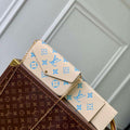 LV M82610 Louis Vuitton Pochette F¨¦licie Bag Blue - Default Title - View 1