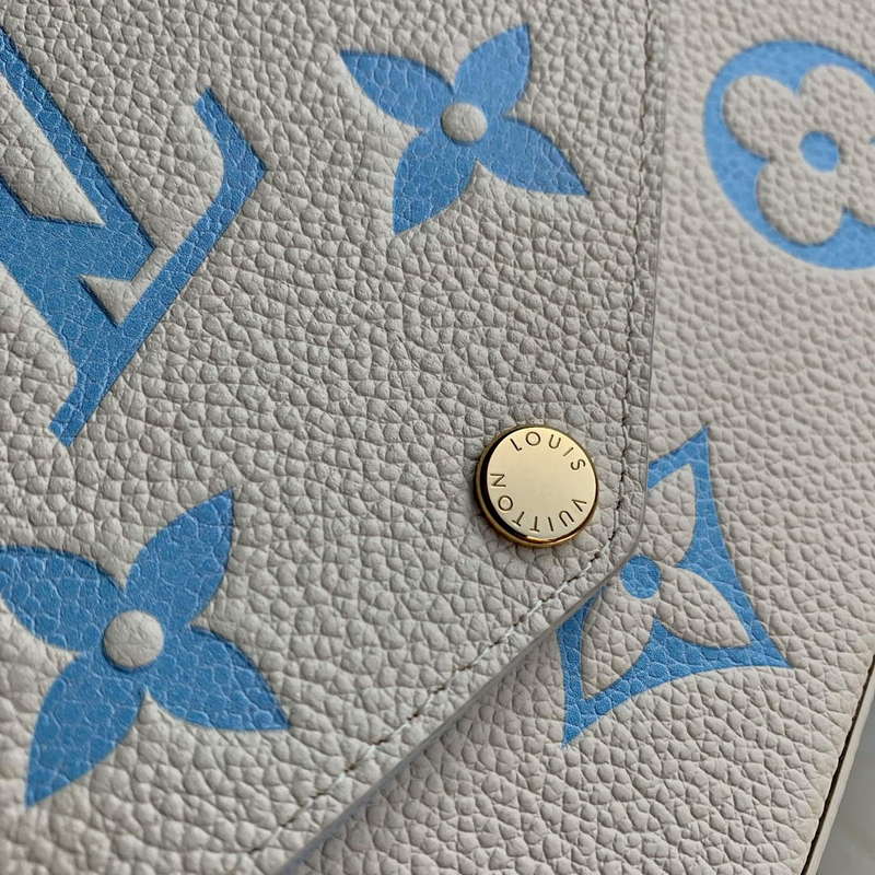 LV M82610 Louis Vuitton Pochette F¨¦licie Bag Blue - Default Title - View 5