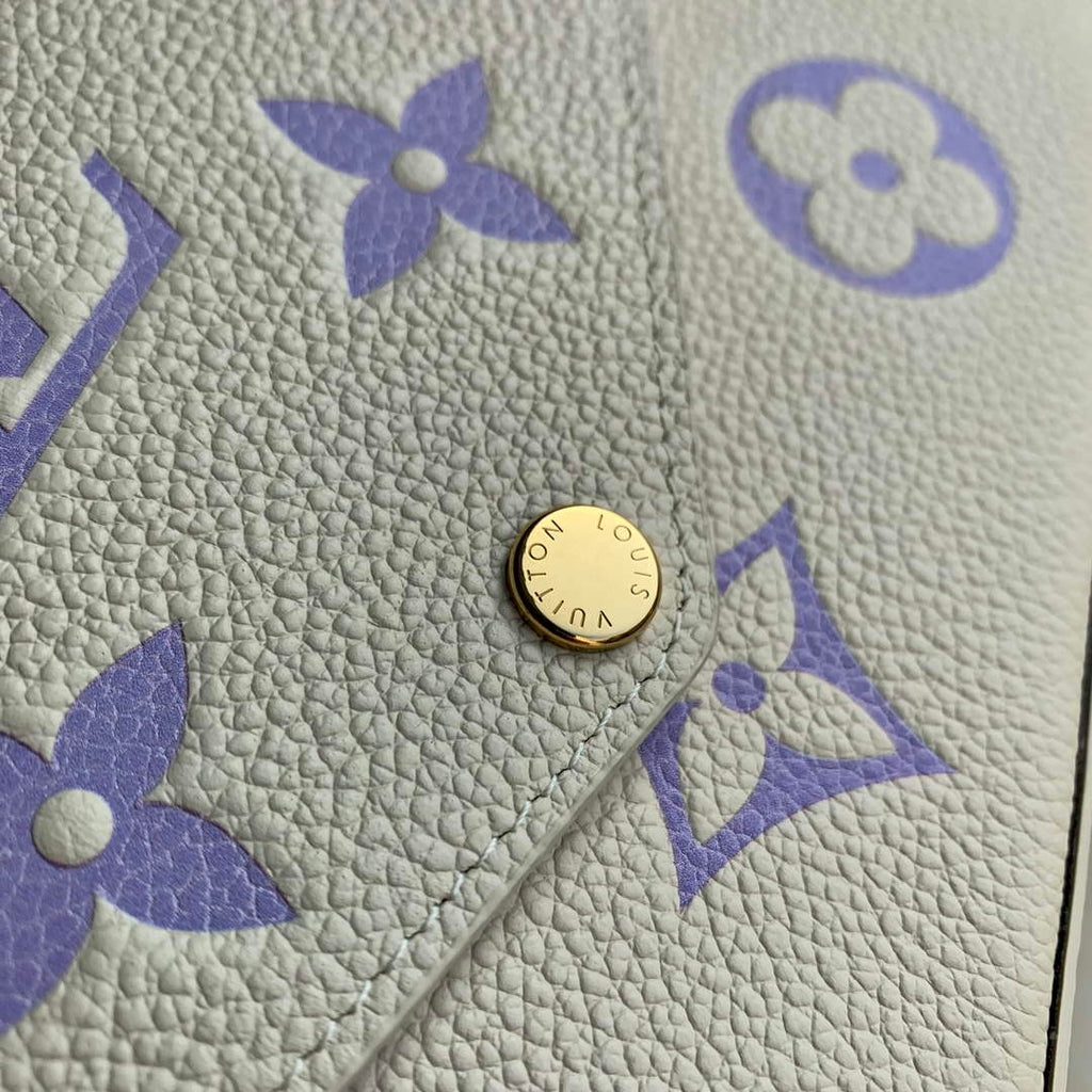 LV M82610 Louis Vuitton Pochette F¨¦licie Bag Taro Purple