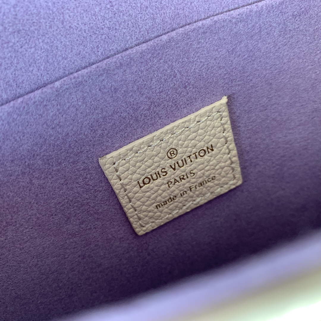LV M82610 Louis Vuitton Pochette F¨¦licie Bag Taro Purple - Default Title - View 9