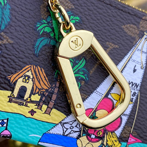 LV M82615 Louis Vuitton Key Pouch Dragon Fruit Pink - Default Title - View 5