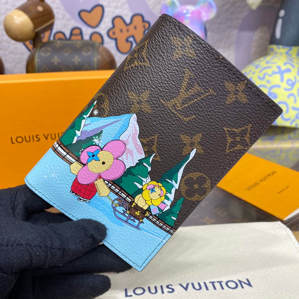 LV M82621 Louis Vuitton Passport Cover Pink