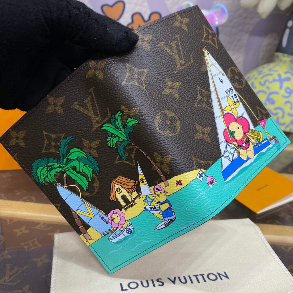 LV M82625 Louis Vuitton Passport Cover Dragon Fruit Pink