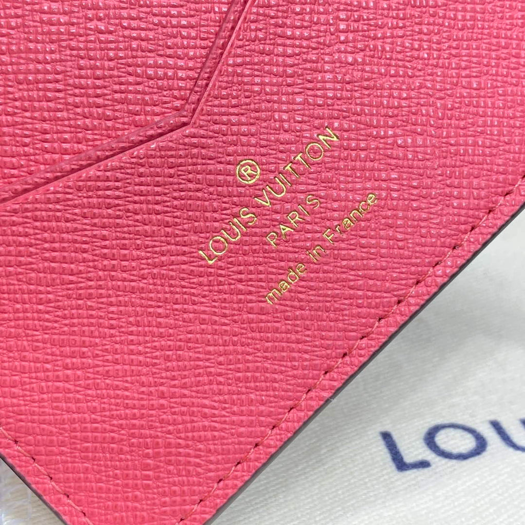 LV M82625 Louis Vuitton Passport Cover Dragon Fruit Pink