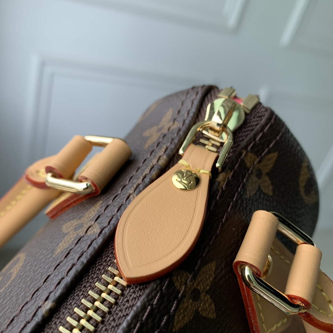 LV M82624 Louis Vuitton Nano Speedy Bag Pink - Default Title - View 6