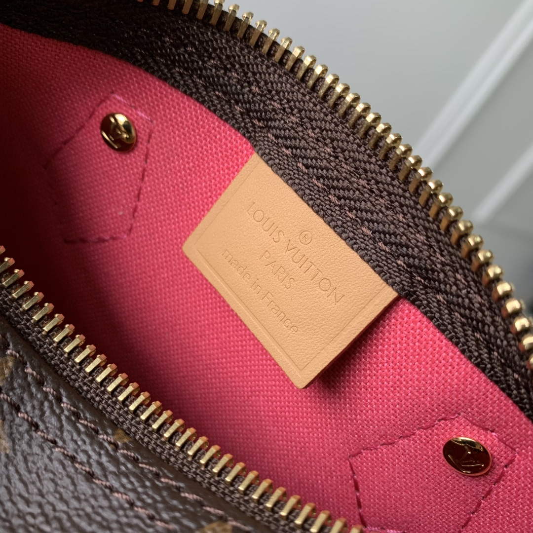 LV M82624 Louis Vuitton Nano Speedy Bag Pink - Default Title - View 9