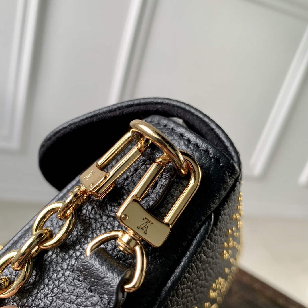 LV M82653 Louis Vuitton Ivy Wallet On Chain Black - Default Title - View 5