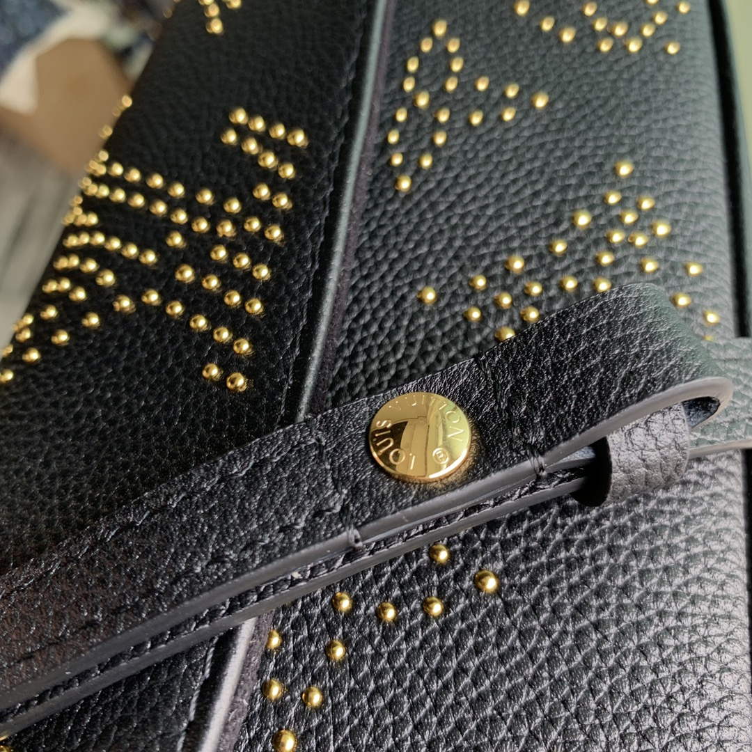 LV M82653 Louis Vuitton Ivy Wallet On Chain Black - Default Title - View 6