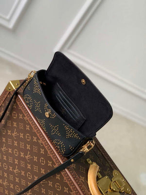 LV M82653 Louis Vuitton Ivy Wallet On Chain Black - Default Title - View 7