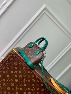 LV M82717 Louis Vuitton Nano Alma Bag Green - Default Title - View 2