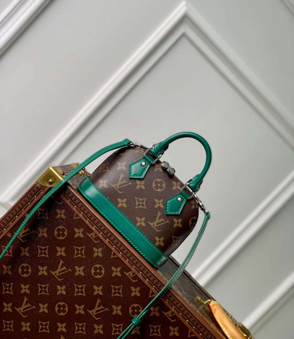 LV M82717 Louis Vuitton Nano Alma Bag Green