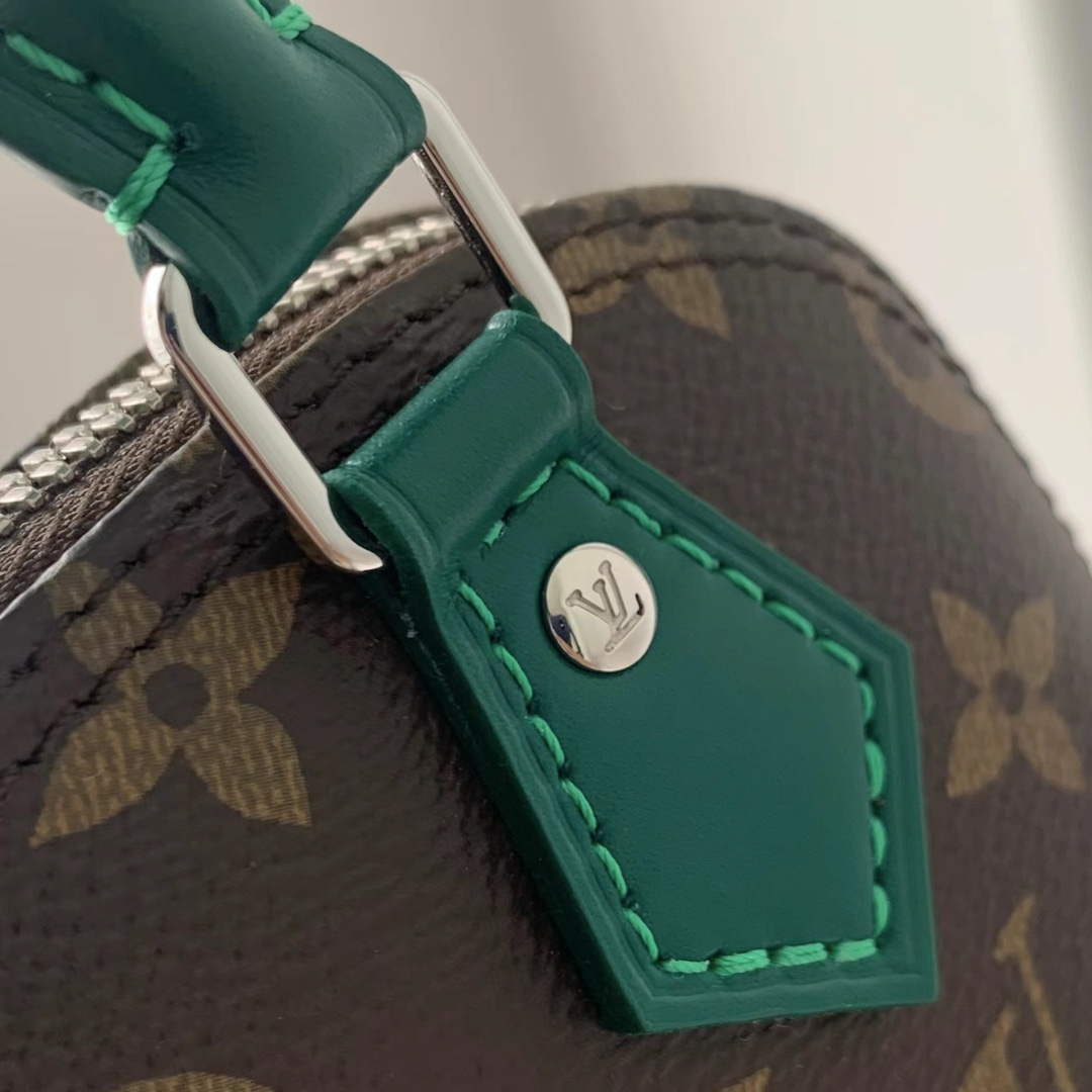 LV M82717 Louis Vuitton Nano Alma Bag Green - Default Title - View 7