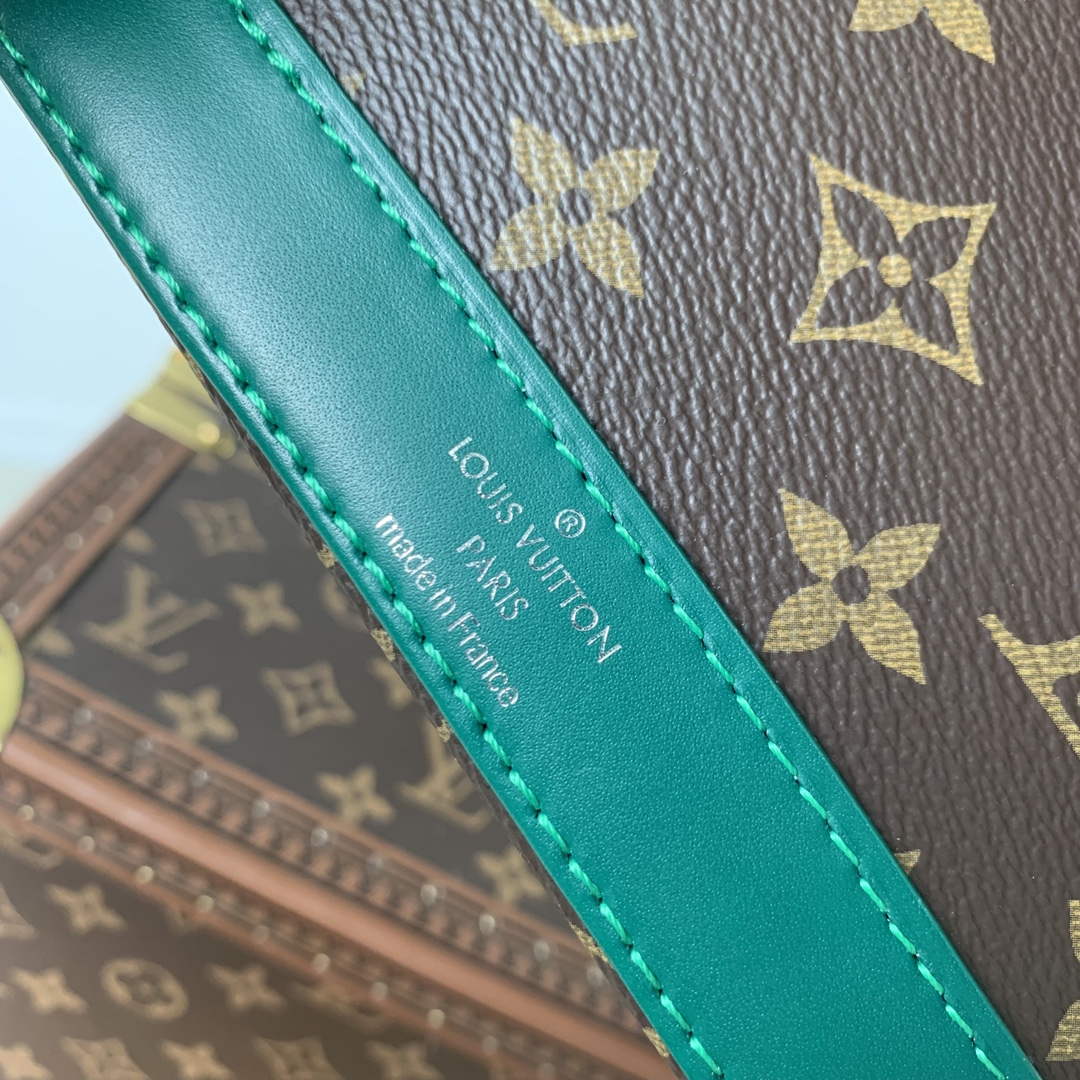 LV M82717 Louis Vuitton Nano Alma Bag Green - Default Title - View 8